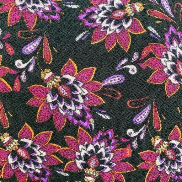 Lularoe Nicole Fit & Flare Floral Dress - Size Small - Picture 3 of 5